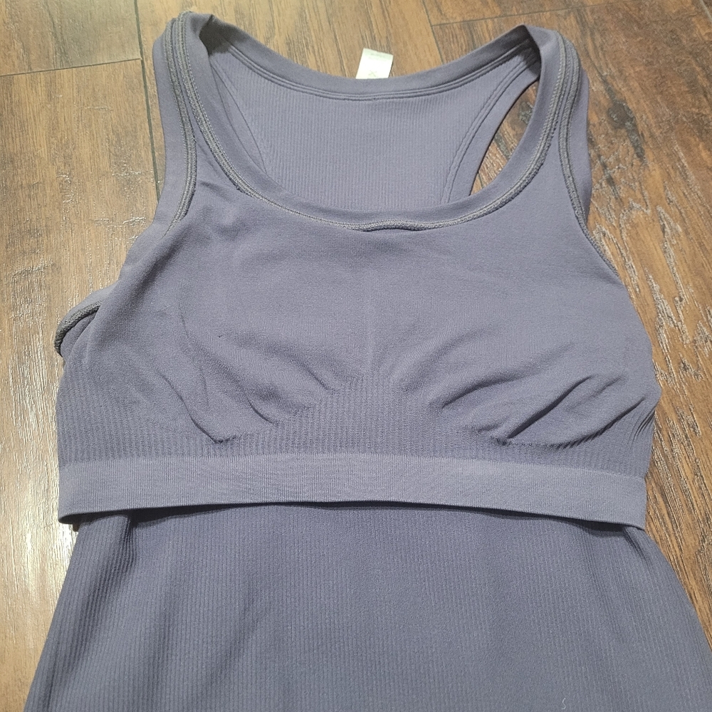 Spanx Ribbed Racer Back Tank Top size S/M - Picture 8 of 8